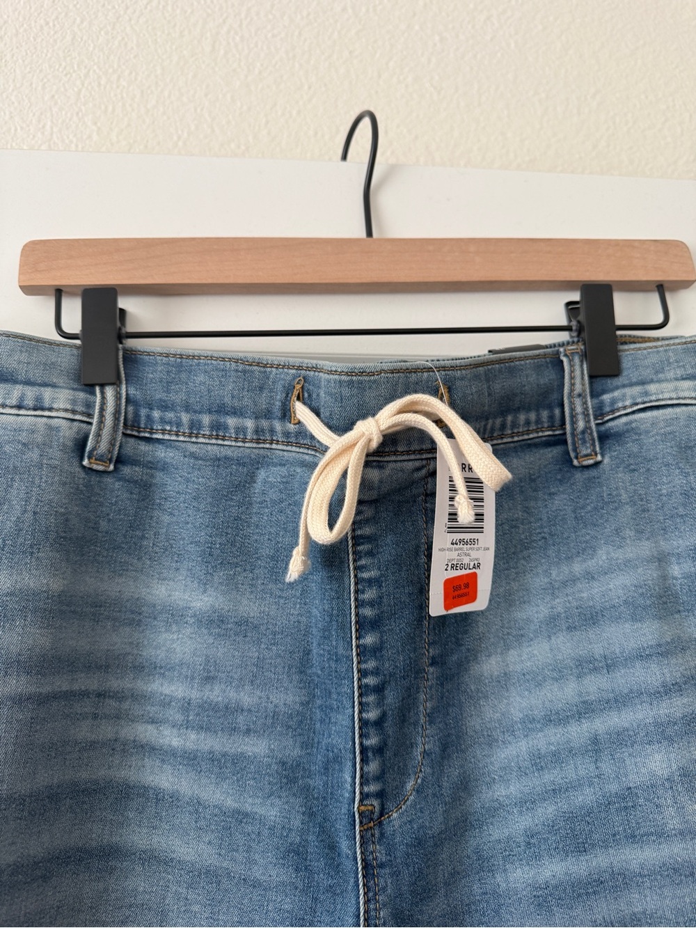 NWT TORIRD High-Rise Barrel Jean - SIZE 2 REGULAR - Picture 8 of 9